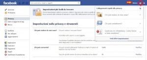 Facebook, diario e privacy